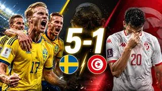 Miniature : 🚨⚽ SUÈDE 5-1 TUNISIE : Le Premier CHOC du Mondial 2026 ! 😱 Analyse d'une Démonstration Historique