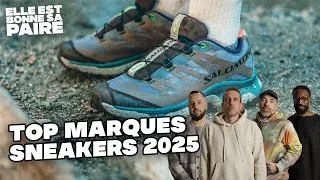 Miniature : Le top marques sneakers 2025 🥇