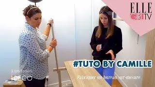 Miniature : TUTO : Un bureau sur mesure I 3 TENDANCES POUR 1 DÉCO avec MAREVA GALANTER sur ELLE GIRL TV ! #7
