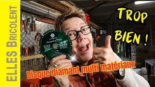 Miniature : DISQUE DIAMANTE MULTI MATERIAUX BRICODISQUE ... LA PERFORMANCE SUR TON CHANTIER ! 👍 ELLES Bricolent