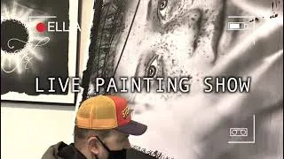 Miniature : OVERSIDE -LIVE ART PAINTING - janvier 2021