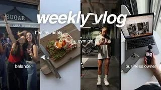 Miniature : weekly vlog | 5am mornings, productive days, building a business & enjoying life