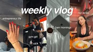 Miniature : weekly vlog | UGC business, productive days, french city life, gym sessions & healthy meals