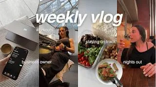 Miniature : weekly vlog | entrepreneur life, 5am mornings & fun nights out