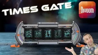 Miniature : On découvre l'horloge du futur ! PIXEL-ART avec le TIMES GATE de Divoom (on se croit dans Stargate)