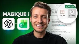 Miniature : Si tu utilises Excel, fait ça avec ChatGPT et TOUT va changer !