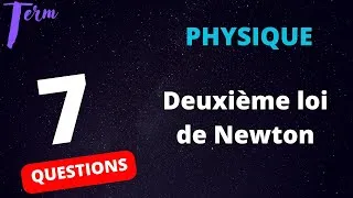 Miniature : 2ème Loi de Newton : Questions de Cours Terminale Spé