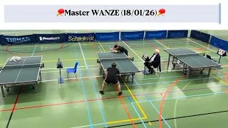 Miniature : Master de «WANZE» (18/01/26) 🏓 // Les Liègeois commencent à nous connaître 😉 