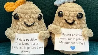 Miniature : Patate positive au crochet - Tuto pour débutant