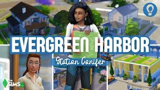 Miniature : #3 Station Conifer : Vous allez enfin aimer Evergreen Harbor ! 🥰 | SIMS 4