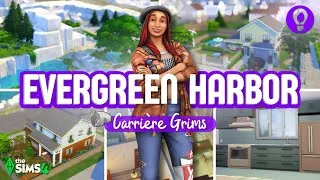 Miniature : #2 Carrière Grims : Un nouveau quartier rénové pour Evergreen 🌿 | SIMS 4