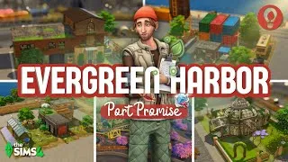 Miniature : #1 Port Promise : Evergreen Harbor méritait mieux… alors je l’ai rénovée ! 🏗️ | SIMS 4