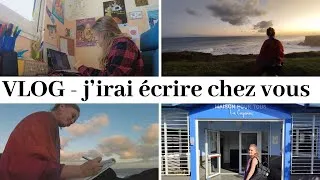 Miniature : VLOG résidence d'écriture  : stress, organisation d'une présentation, bord de mer et ukulélé