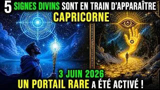 Miniature : 🔓 Capricorne ♑ : 5 Signes Divins se Déchaînent – ​​Le Portail de la Millionnaire s'ouvre ! 💰🌌