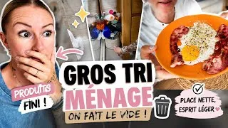 Miniature : GROS TRI MÉNAGE ON FAIT LE VIDE ET PRODUITS FINI 😱 CA DEVIENT URGENT LA 