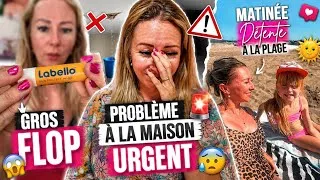 Miniature : PROBLÈME A LA MAISON 😱 GROS FLOP & MATINÉE DÉTENTE A LA PLAGE ☀️