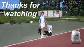 Miniature : 🎾 TENNIXX Basic Ball Machine – Full Review | Test & First Impressions