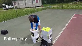 Miniature : 🎾 Ball Capacity Test – Tenniix Ball Machine