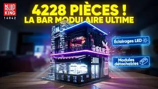 Miniature : Review Mould King 16042 – 4228 Pièces de Pure Folie ! Bar Modulaire Complète
