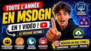 Miniature : Toute l'année de MSDGN en 1 vidéo