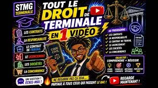 Miniature : Tout le droit de terminale en vidéo