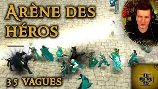 Miniature : Survivre à 35 vagues dans l’Arène des Héros (ROTWK)
