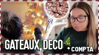 Miniature : ♡ DECO, GATEAUX & COMPTA 🎄Jour 7/9 VLOGMAS