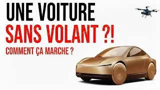 Miniature : Une voiture SANS volant ?! Comment ça marche ? (Test Cybercab, FSD & Taxi Volant)