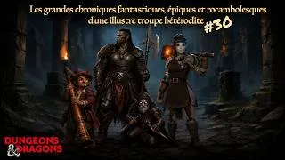 Miniature : D&D - Les chroniques fantastiques, épiques et rocambolesques d’une illustre troupe hétéroclite EP.30