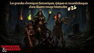 Miniature : D&D - Les chroniques fantastiques, épiques et rocambolesques d’une illustre troupe hétéroclite EP.26