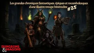 Miniature : D&D - Les chroniques fantastiques, épiques et rocambolesques d’une illustre troupe hétéroclite EP.25