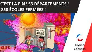 Miniature : 845 écoles fermées. Des classes à plus de 43 °C. Et nous, 5ᵉ puissance mondiale.
