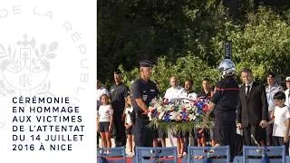 Miniature : Cérémonie en hommage aux victimes de l’attentat du 14 juillet 2016 à Nice.