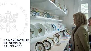 Miniature : La manufacture de Sèvres et l’Élysée.
