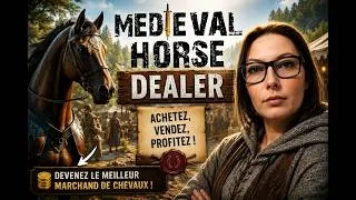 Miniature : Medieval Horse Dealer Simulator ( Demo ) Devenir éleveur de chevaux au Moyen Age