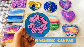 Miniature : رسمت على لوحات مغناطيسية magnetic canvas