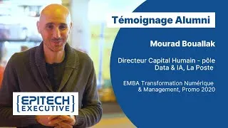 Miniature : Mourad Bouallak - Directeur Capital Humain pôle Data & IA - Promo 2020