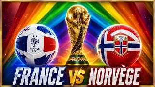 Miniature : FRANCE vs NORVEGE ⚽️ COUPE DU MONDE FOOTBALL 2026
