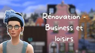 Miniature : Speedbuild rénovation Nordhaven salon de tatouage et vendeur de bonbons - Sims 4