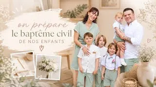 Miniature : Le baptême de nos enfants nous a beaucoup plus émus que prévu ❤️