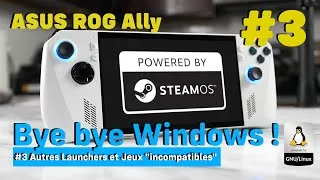 Miniature : ROG Ally : Installation Epic, GOG, ... & Lancement des jeux récalcitrants (#3 SteamOS Custom)