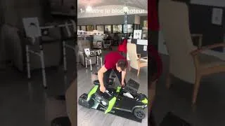 Miniature : Guide d’utilisation du scooter INVACARE COLIBRI