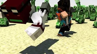 Miniature : TROP DE CREEPERS ! - CreeperAttack avec Superjoe104 et qas05