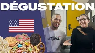 Miniature : On mange des produits des USA (Reese's, Lucky Charms, Oreo...)  - Dégustation en couple 👩🏽‍❤️‍👨🏽