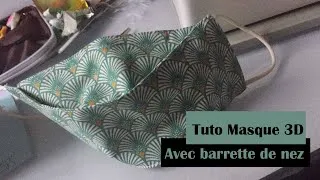 Miniature : TUTO MASQUE DE PROTECTION 3D AVEC BARRETTE DE NEZ