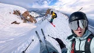 Miniature : Je tente la piste de ski la plus difficile au monde