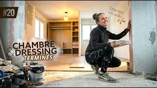 Miniature : La première chambre de l’étage est FINIE ! 1 mois de travaux solo en 30 minutes.