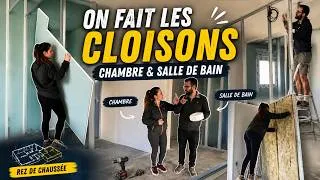 Miniature : CLOISONS ET CHAPE TRADITIONNELLE : les travaux avancent malgré l'accident et les galères !