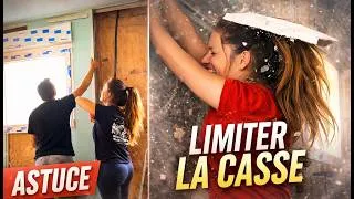 Miniature : ASTUCE - Limiter la casse pendant la pose du placo
