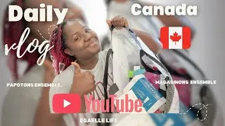 Miniature : Une journée avec moi au Canada 🇨🇦 | Magasinage & papotage entre nous ☕🛍️